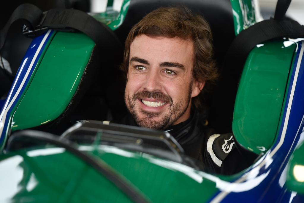 Fernando Alonso IndyCar-tesztje az Andretti Autosport színeiben, a Barber Motorsports Parkban 