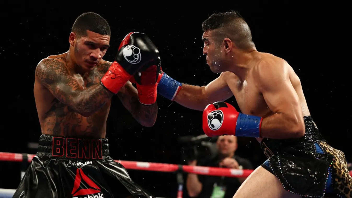 Conor Benn vs. Brandon Sanudo GettyImageRank2 Boxing - Sport USA New York State Fighting Punching Nassau Coliseum Photography Uniondale - New York Middleweight Junior Level FeedRouted_Global Conor Benn Brandon Sanudo Horizontal SPORT 