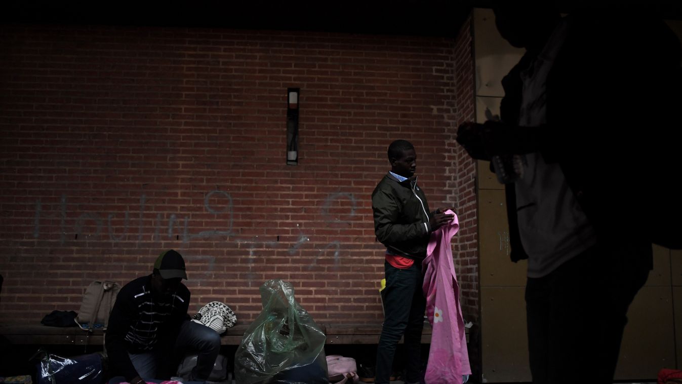 Seine-Saint-Denis, Franciaország, migránsok 