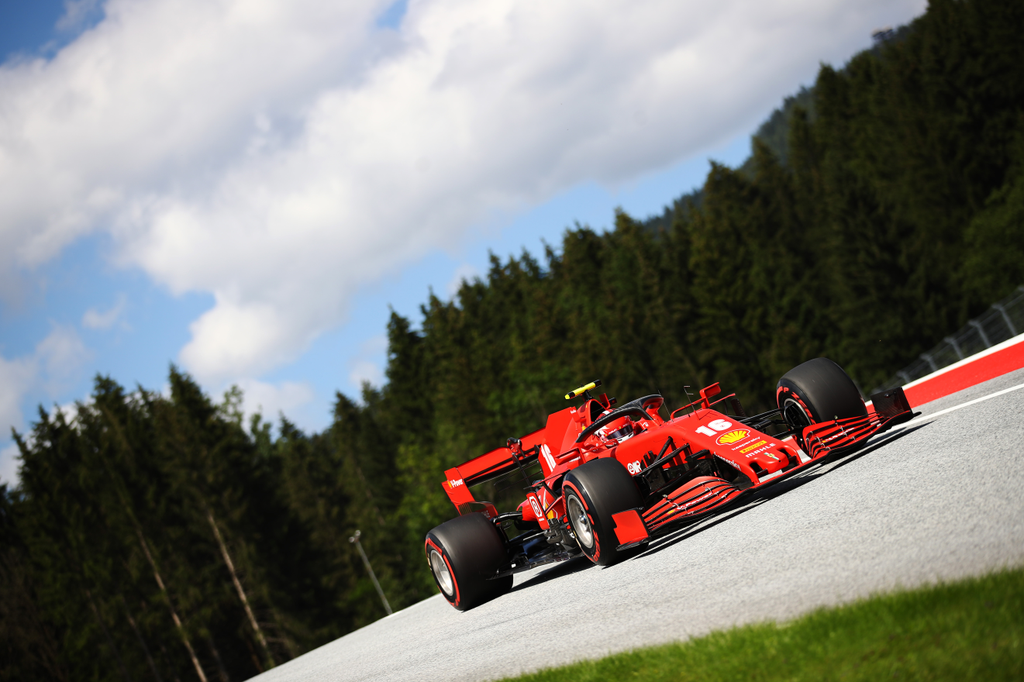 Forma-1, Osztrák Nagydíj, időmérő, Charles Leclerc, Ferrari 