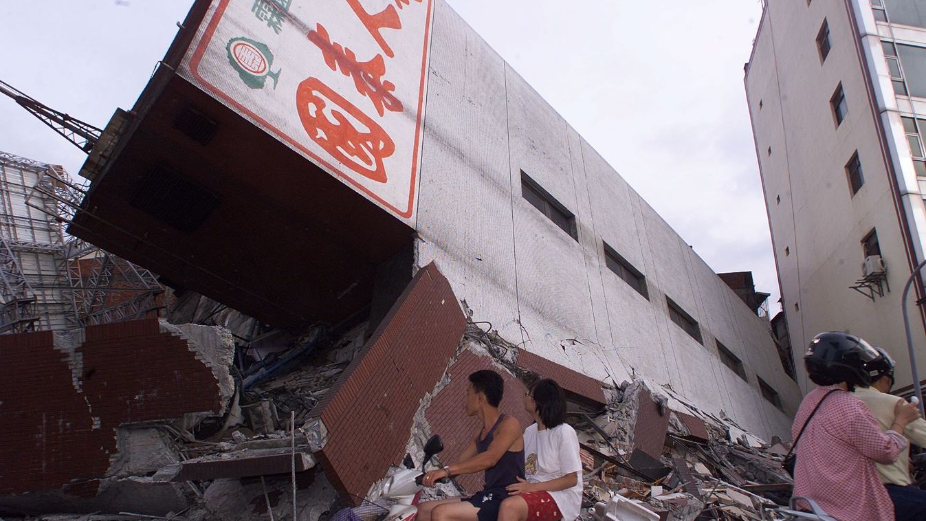 földrengés Tajvan 
