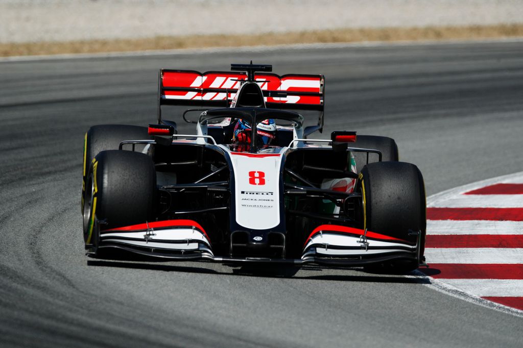 Forma-1, Spanyol Nagydíj, szombat, Romain Grosjean, Haas 