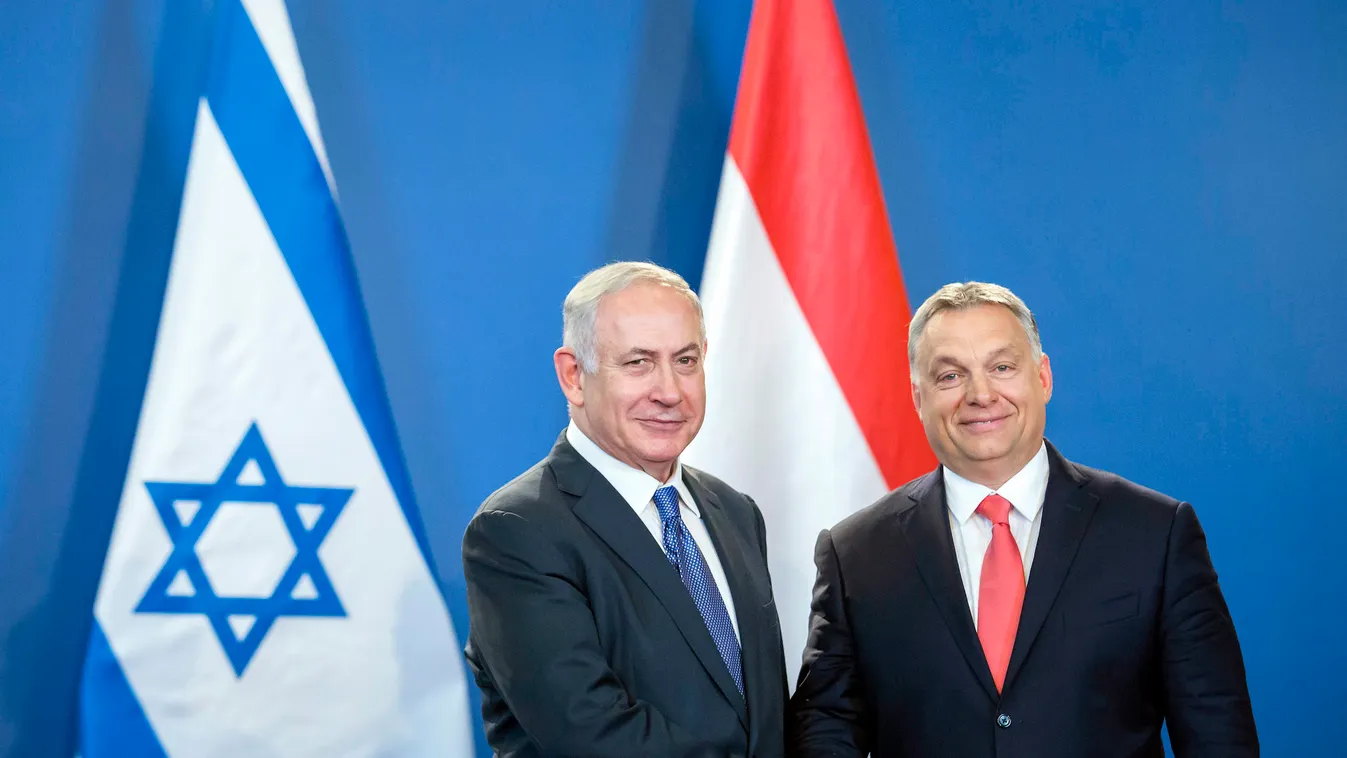 Benjamin Netanjahu, Orbán Viktor, 2017 