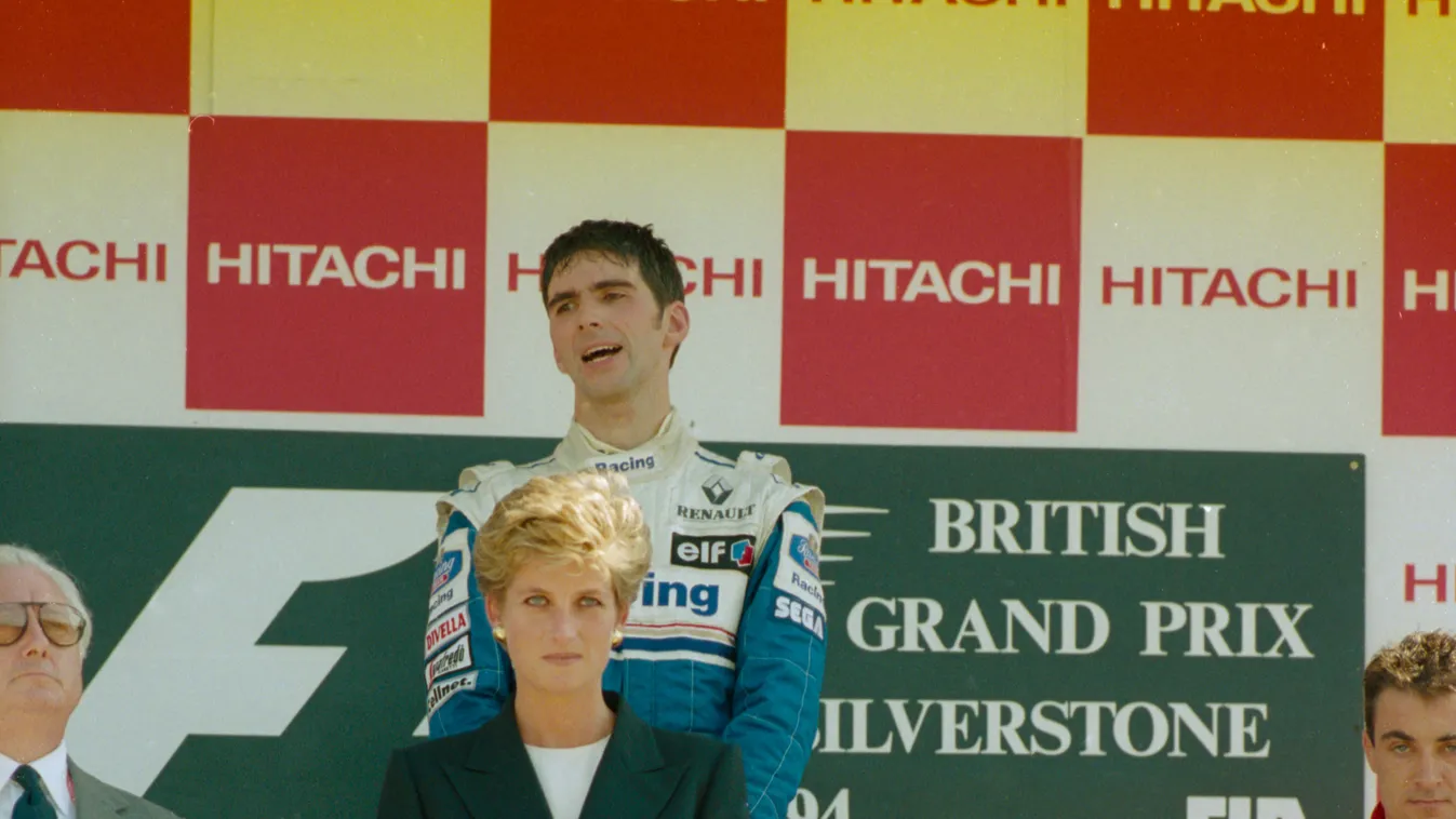 Forma-1, Damon Hill, Williams-Renault, Brit Nagydíj 1994, Diana hercegnő 