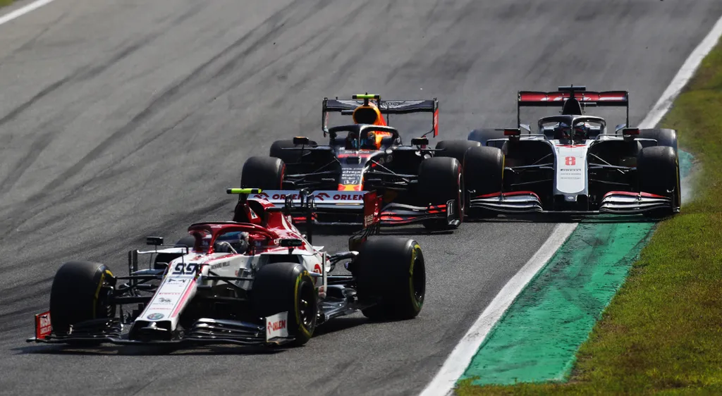 Forma-1, Olasz Nagydíj, Alexander Albon, Romain Grosjean, Red Bull Racing, Haas 