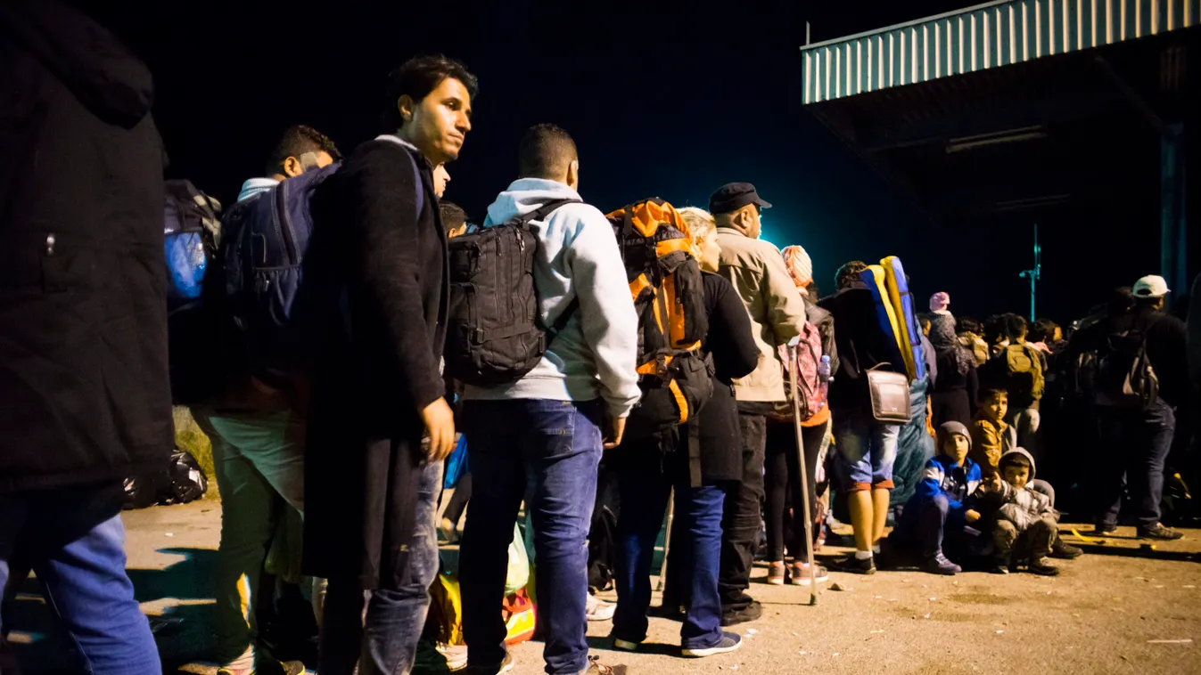 migráns menekült migránsok menekültek apáti horvátország 