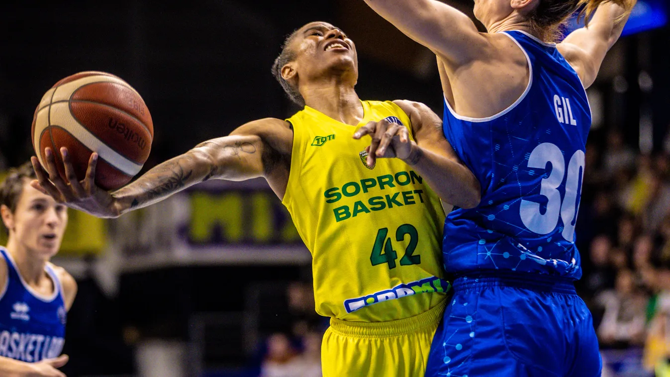 Sopron - Landes, Sopron Basket, Basket Landes, Euroliga, női kosárlabda, 13. forduló, Novomatic Aréna Sopron, 2023.02.23. 