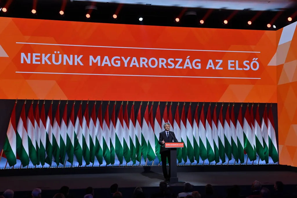 A Fidesz tisztújító kongresszusa Budapesten, Hungexpo, 2021.11.14. 