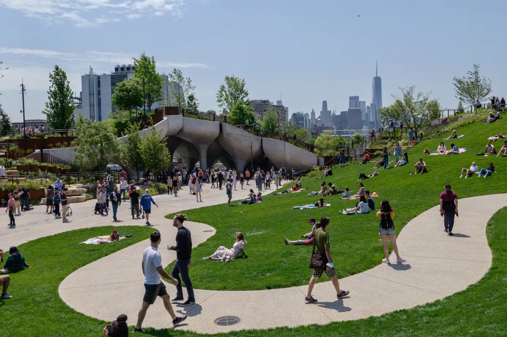 Little Island Hudson New York park 