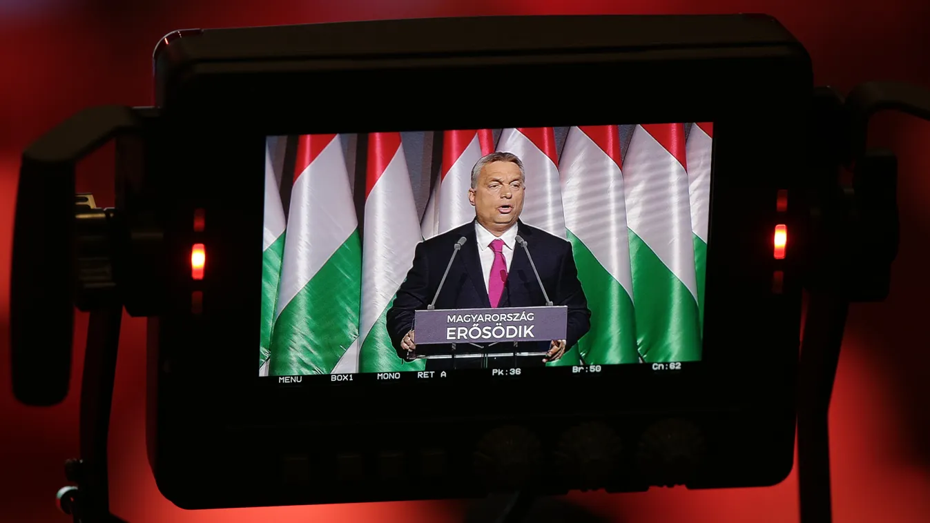 Orbán Viktor évértékelője 2017 február 10-én a Várkert Bazárban 