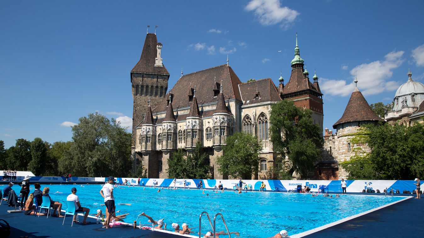 FINA2017, Vizes VB, szinkronúszás, városligeti szinkronúszó medence 