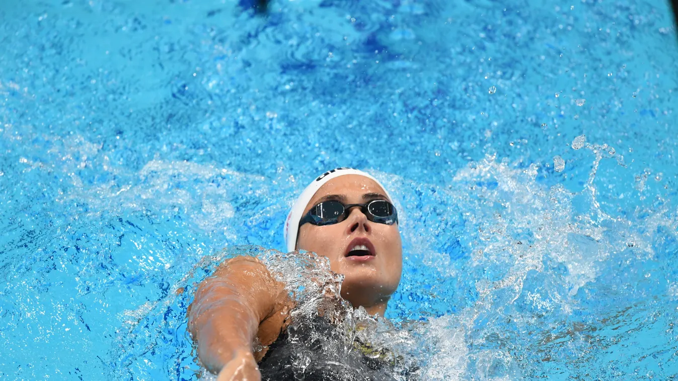 Úszás Vizes VB, FINA2017, női 400 méter vegyes, selejtező, Jakabos Zsuzsanna 