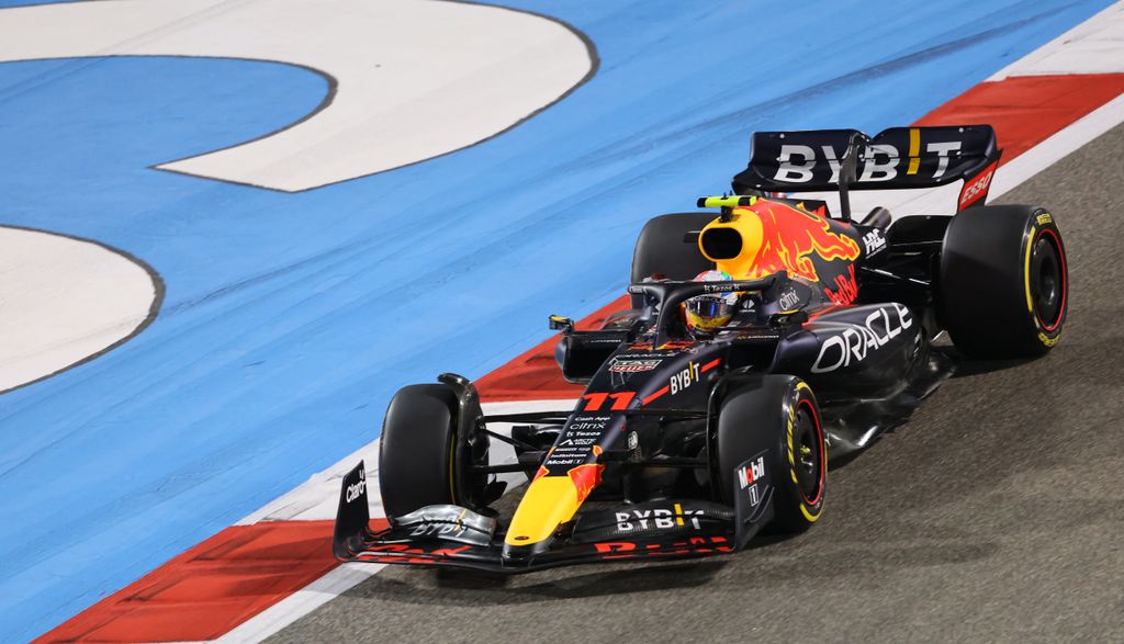 Forma-1, Sergio Pérez, Red Bull, Bahreini Nagydíj 2022, péntek 
