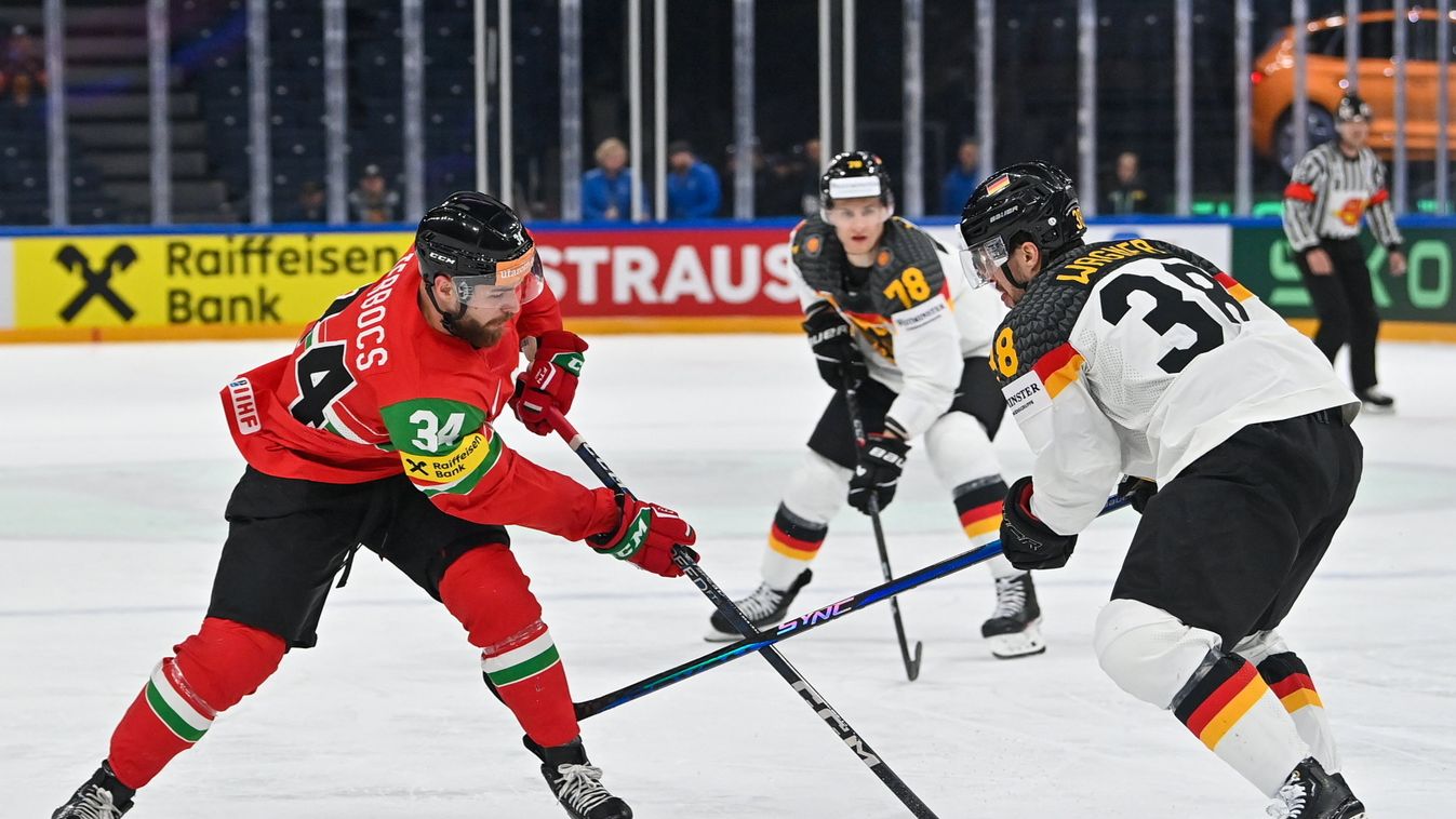 TERBÓCS István, Németország - Magyarország, jégkorong-világbajnokság, mérkőzés, Tampere, 2023. 05. 21. 