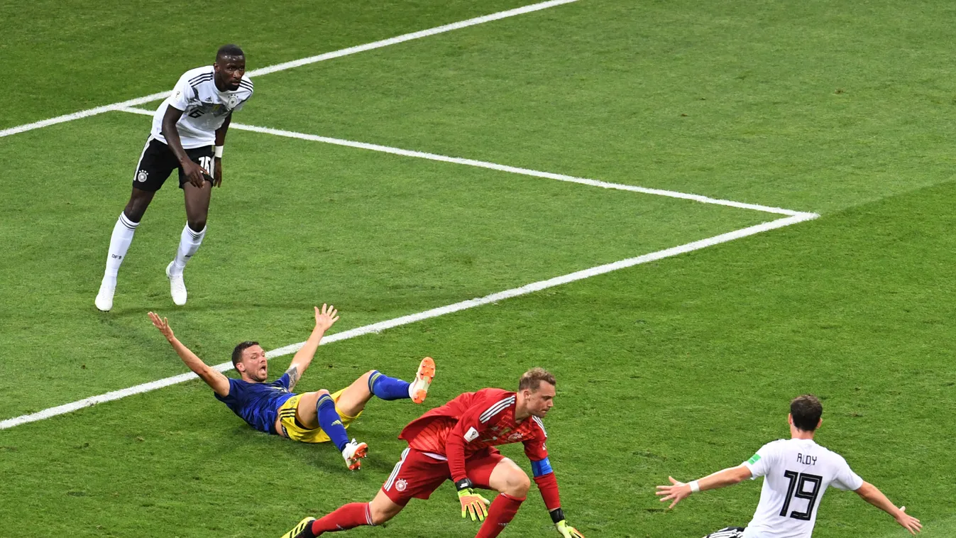 FIFA World Cup - Germany vs Sweden Sports soccer WORLD CUP Russia Germany Sweden world championships, Marcus Berg 