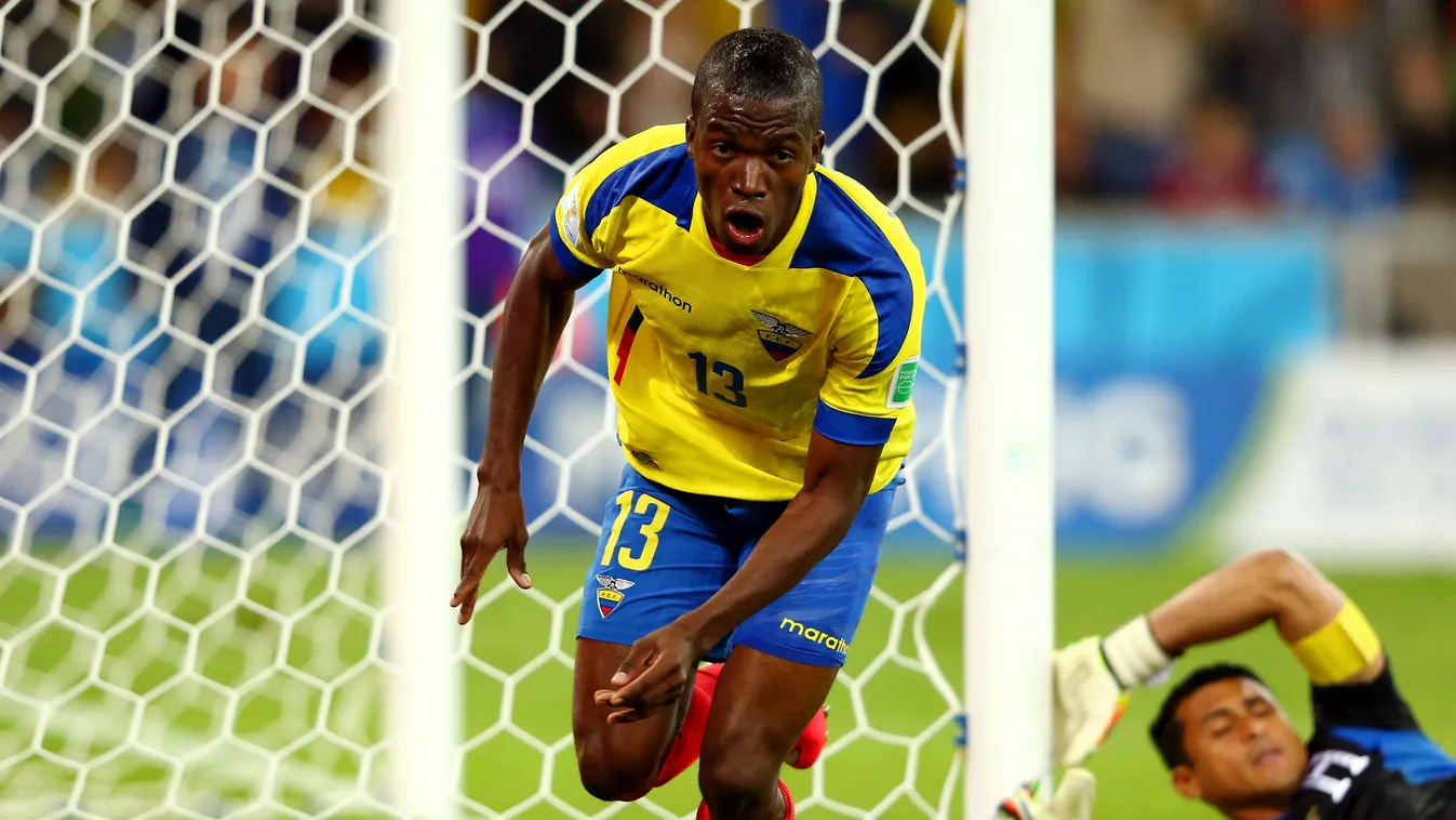 hondura - ecuador, vb 2014, e-csoport, gól, Enner Valencia 