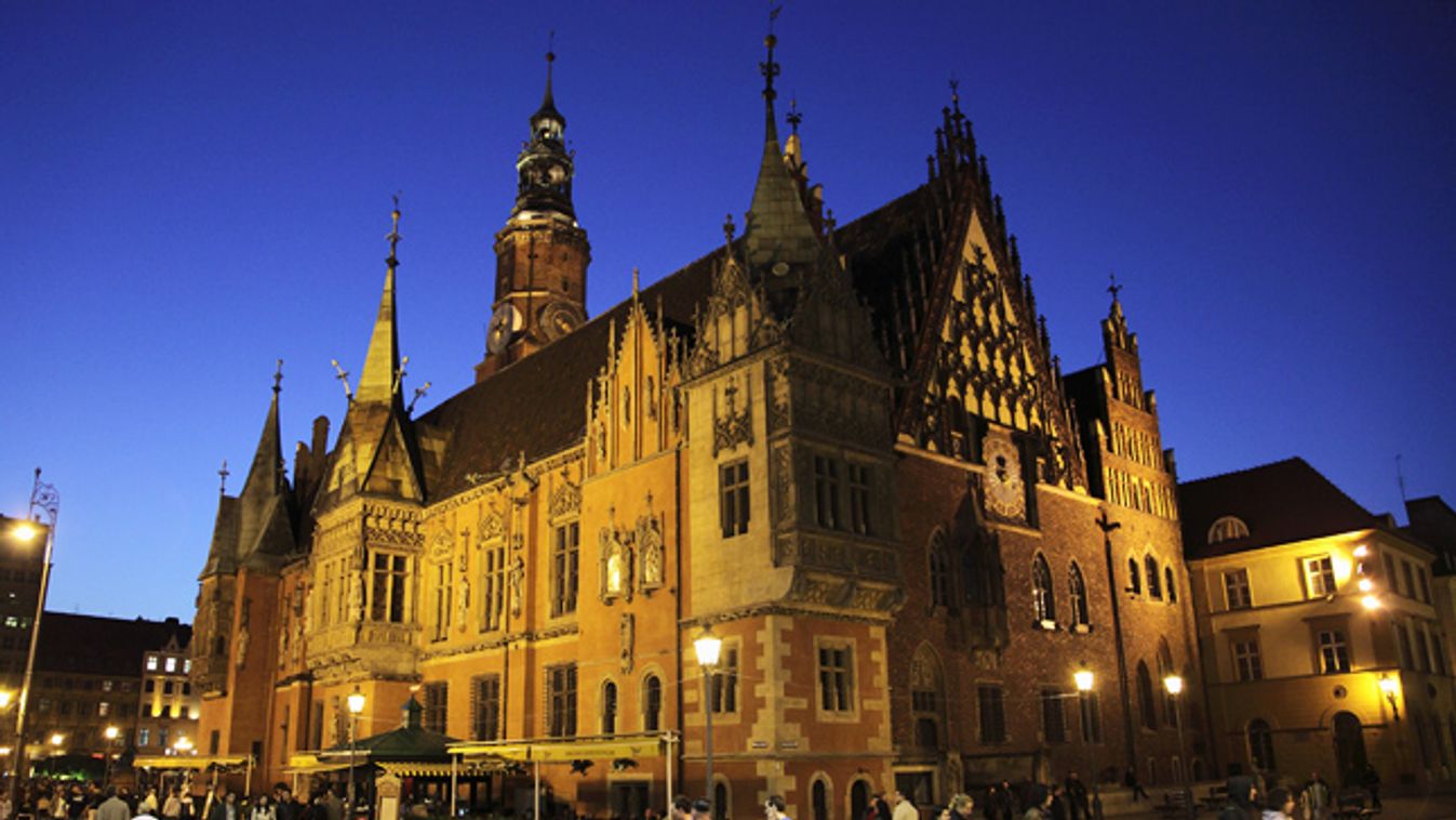 lengyelország, Wroclaw, városháza