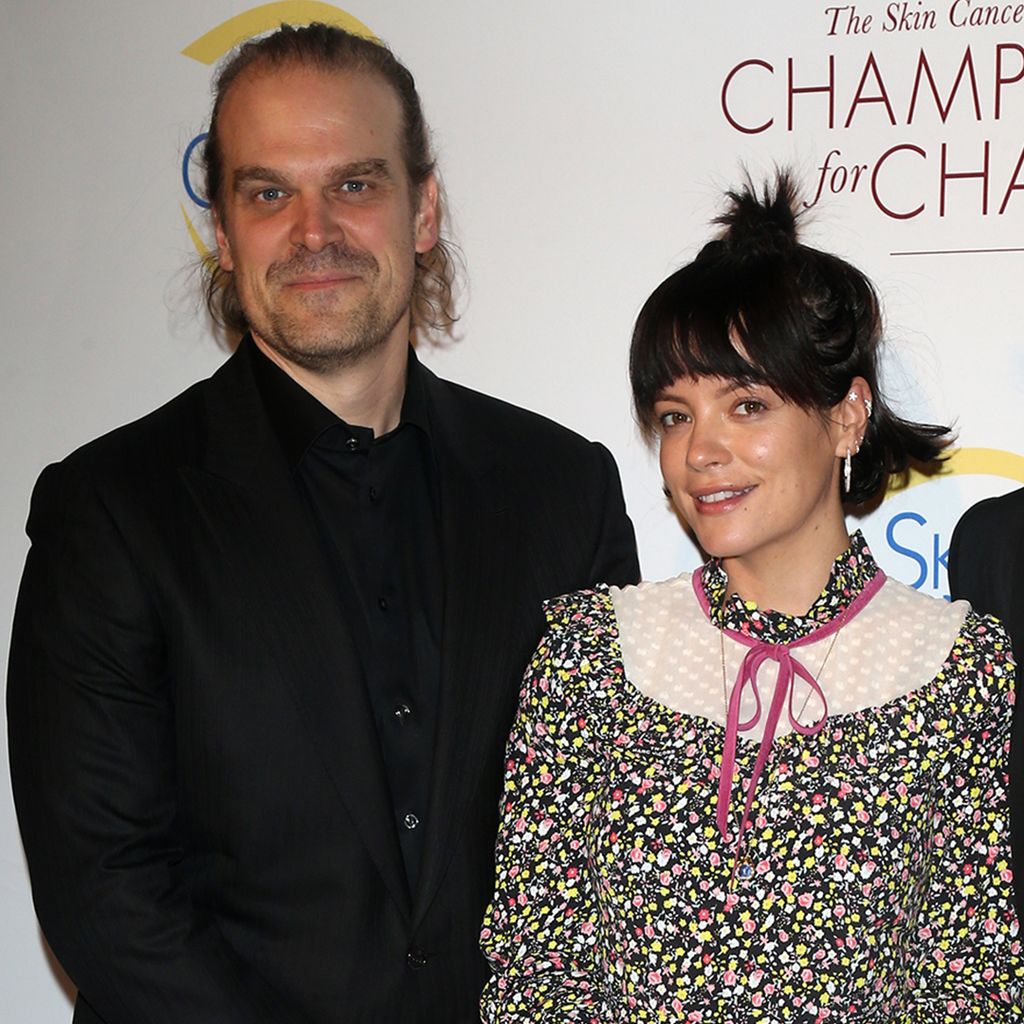 Lily Allen & David Harbour At Champions For Change Gala Skin Cancer Foundation,Photocal 