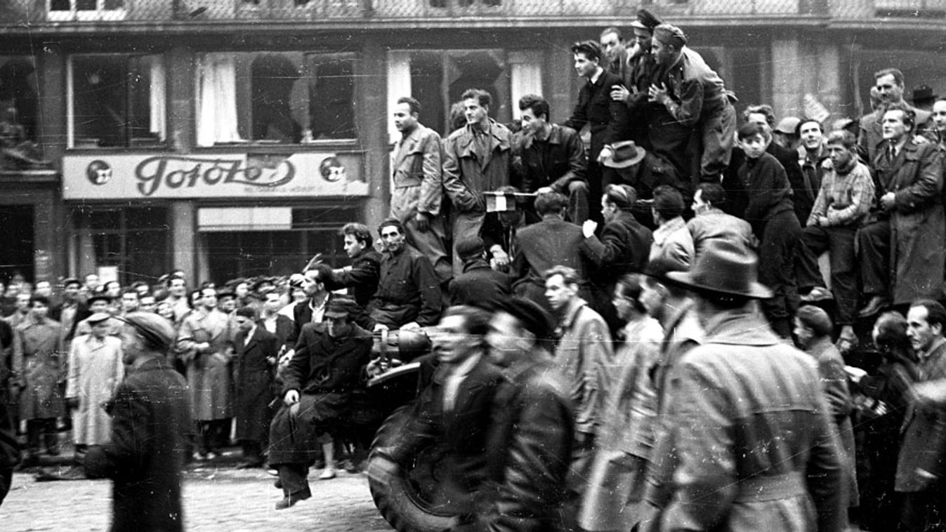 Nagy Gyula korábban nem látott képei azb 56-os forradalomról, Fortepan