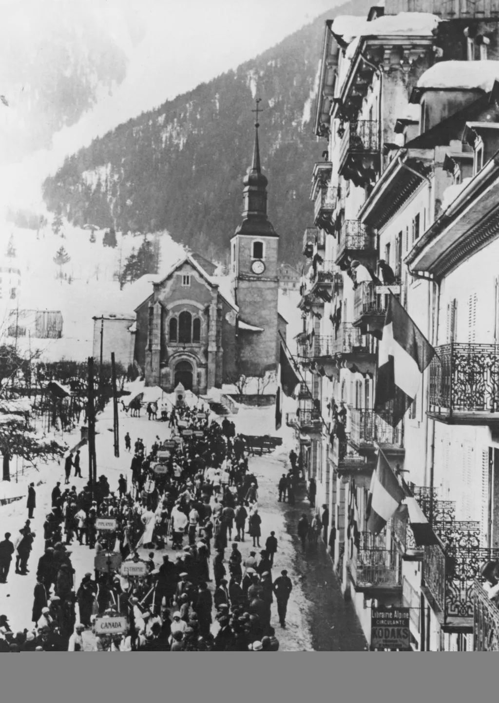 chamonix, olimpia, téli, játékok, hó, franciaország, 1924, első 