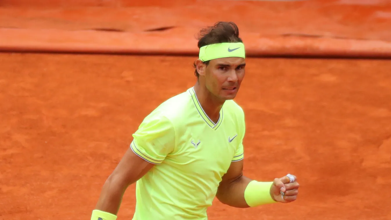 French Open Tennis / Nadal vs Federer / men's singles semifinals  Roland Garros TENNIS sports 