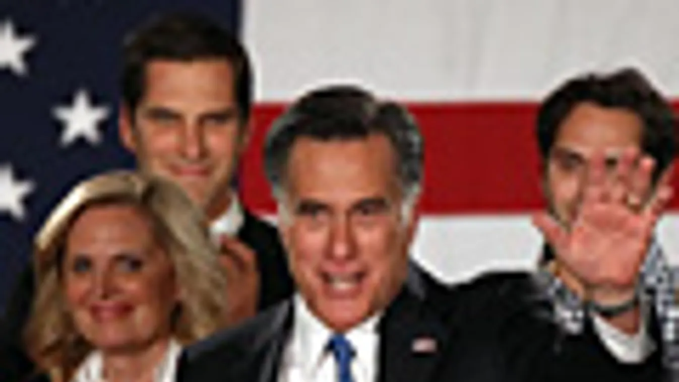 USA, Iowa, Mitt Romney 