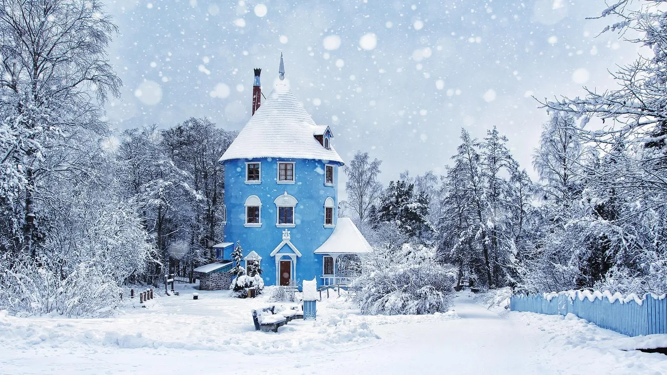 Finnország, tél 