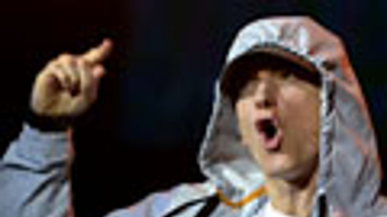 Eminem, amerikai rapper, The Marshall Mathers LP 2, koncert Saints-Denisben, Párizs közelében