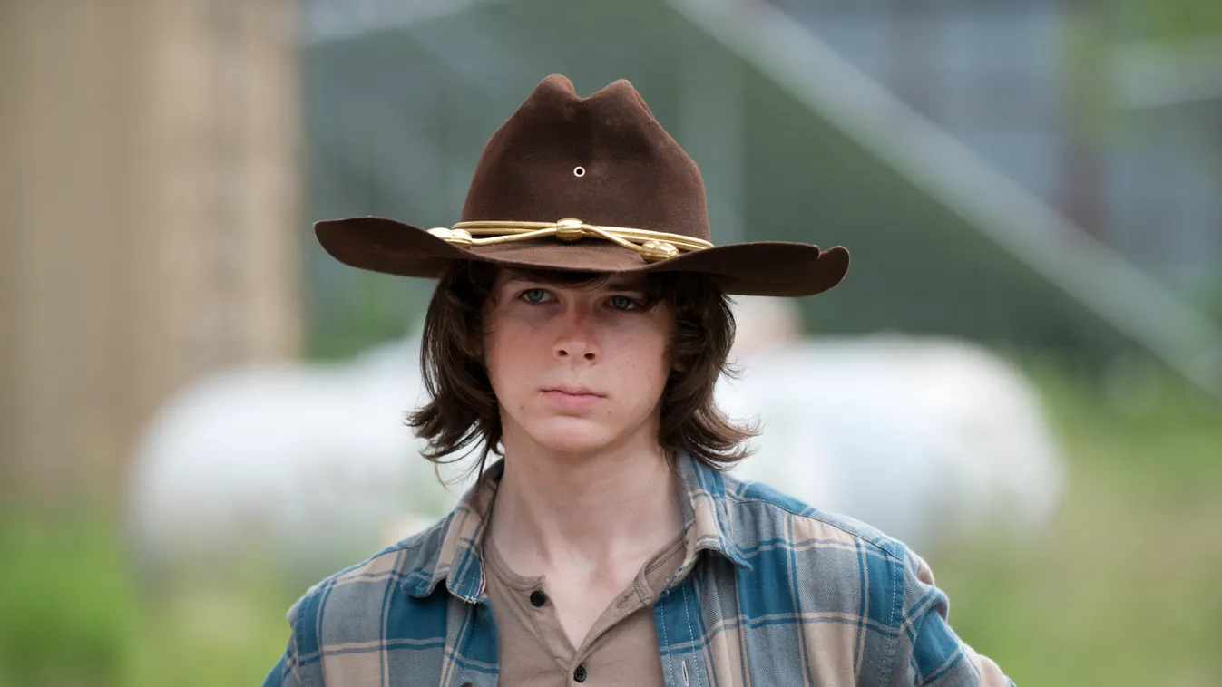 Chandler Riggs as Carl Grimes - The Walking Dead _ Season 6, Episode 7 - Photo Credit: Gene Page/AMC 
