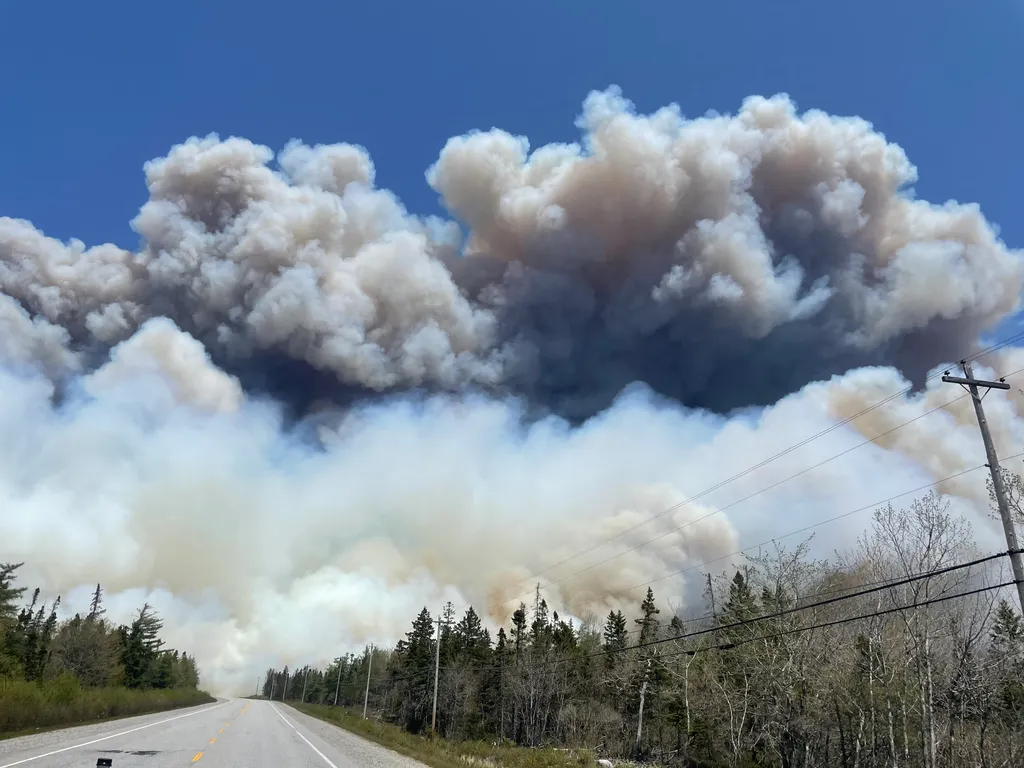 Kanada, Erdőtűz, 2023.május.28., 