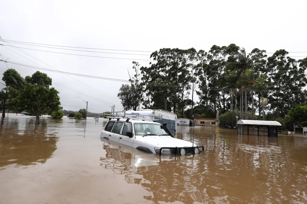 árvíz, Ausztrália, heves esőzések, galéria 