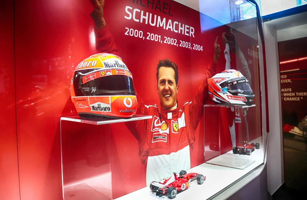 Kiállítás Michael Schumacher születésnapja alkalmából, Michael 50 nevű kiállítás 