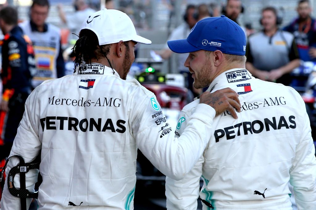 Forma-1, Lewis Hamilton, Valtteri Bottas, Mercedes-AMG Petronas, Orosz Nagydíj 