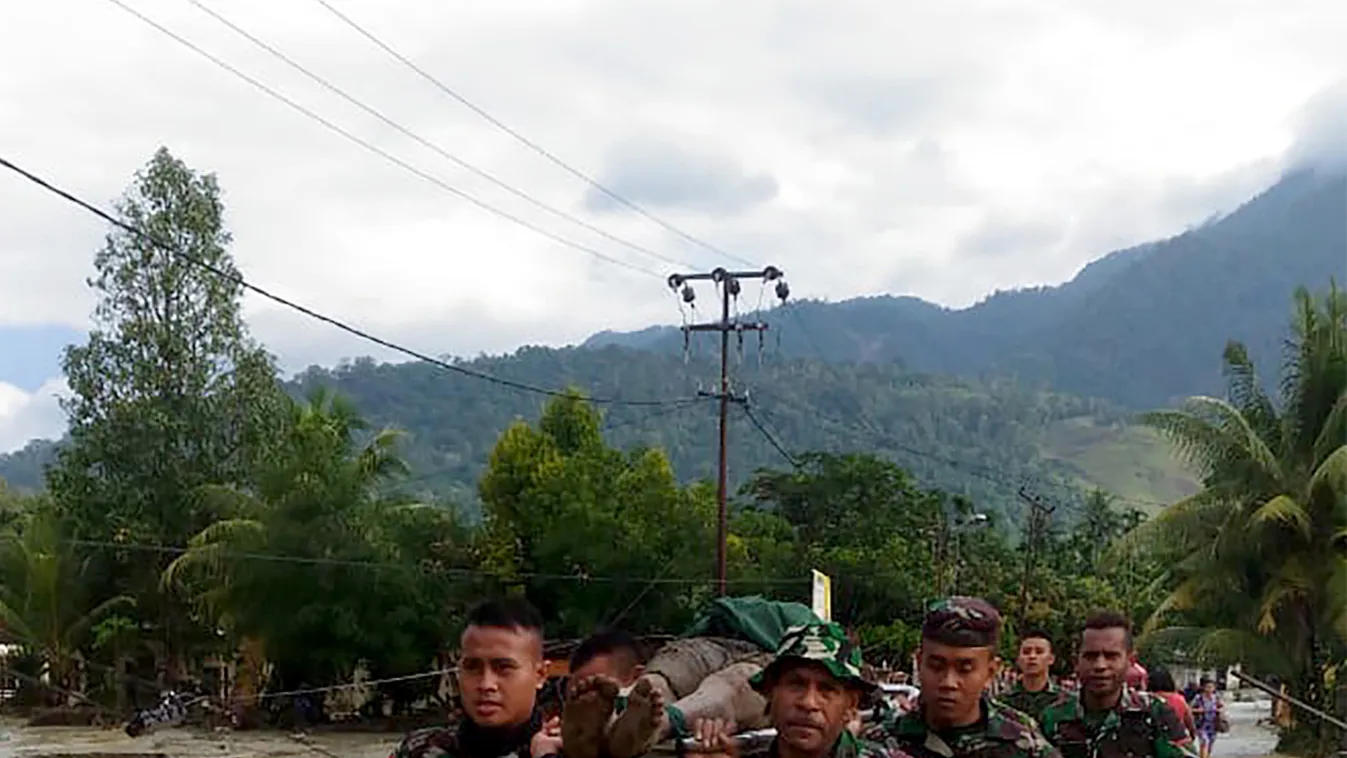 indonéz katonák 