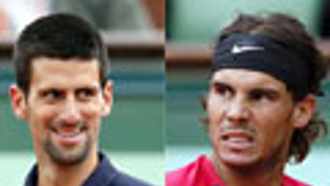 Novak Djokovic szerb és Rafael Nadal spanyol teniszezők, ATP World Tour finálé, London