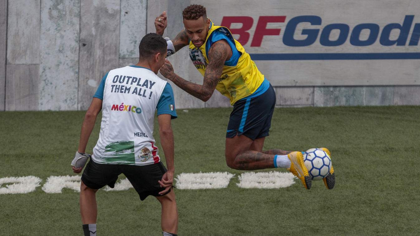 Neymar, kispályás foci 