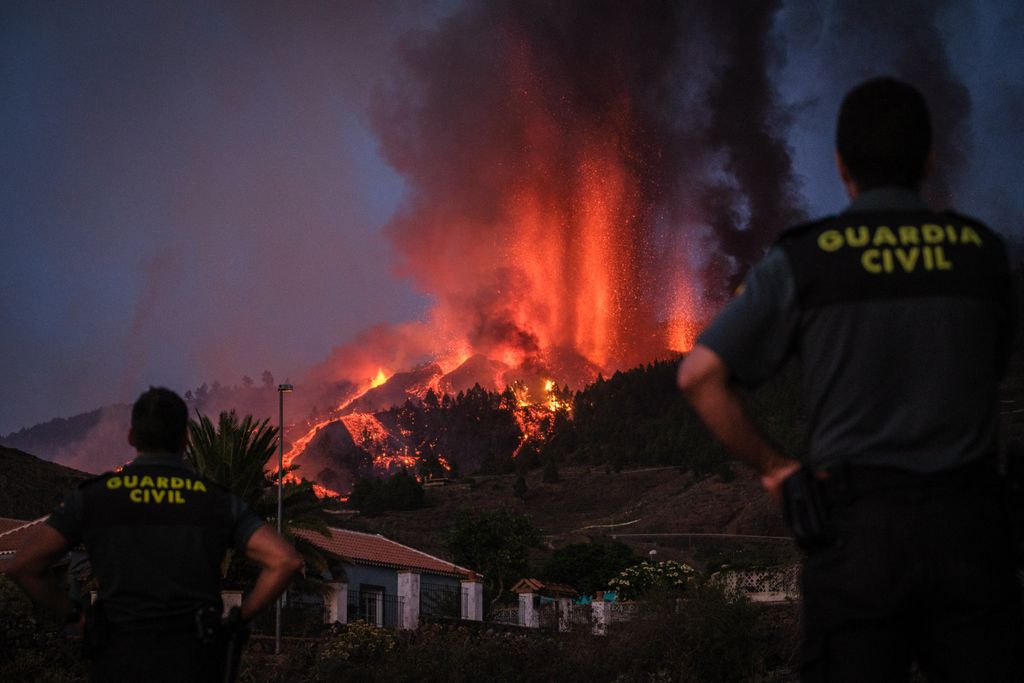 Vulkánkitörés a Kanári-szigeteken, galéria, 2021 