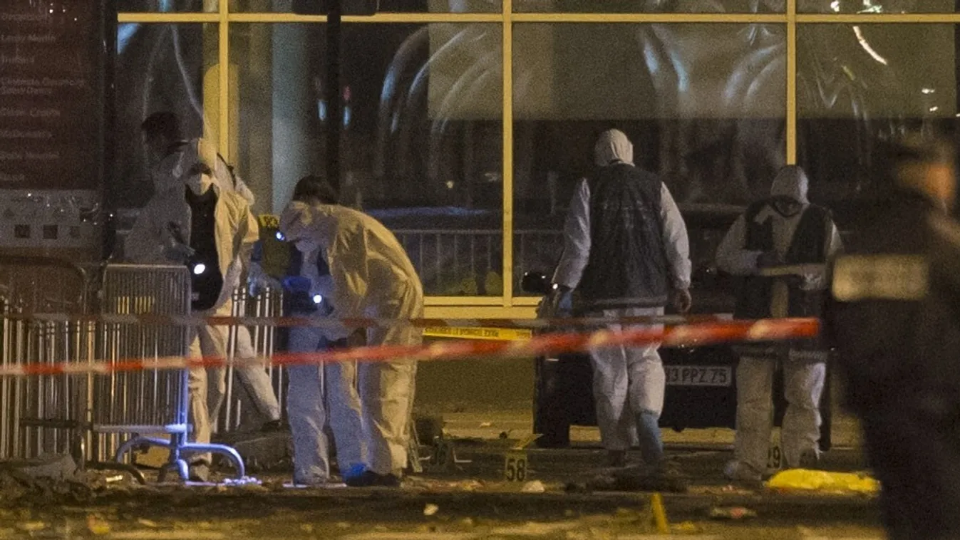 Scores dead in Paris attacks Paris France attacks shootings terror STADE DE France investigate crime scene explosions SQUARE FORMAT 