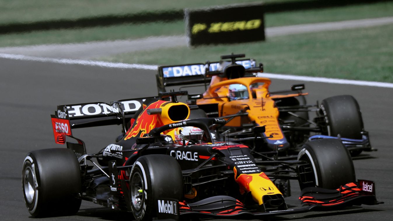 Forma-1, Max Verstappen, Red Bull, Daniel Ricciardo, McLaren, Magyar Nagydíj 2021, péntek 