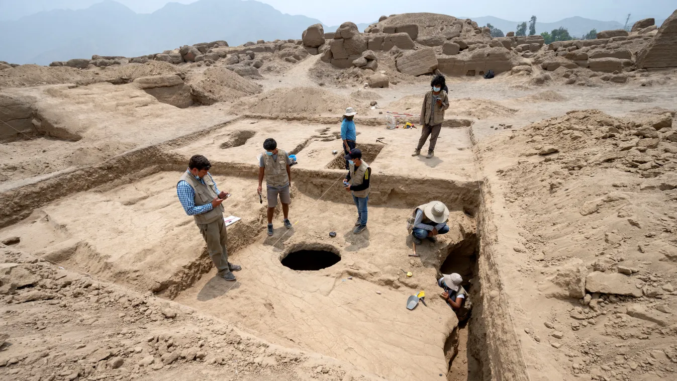 1200 éves múmia, Peru, Cajamarquilla 
