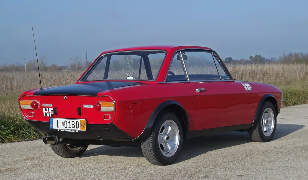 Lancia Fulvia Coupe (1972) veteránteszt 