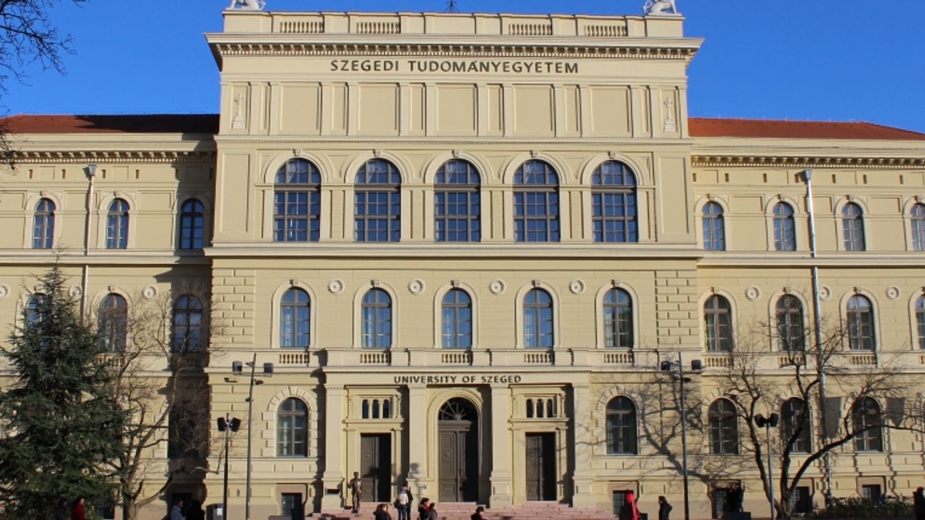 A Szegedi Tudományegyetem épülete. 