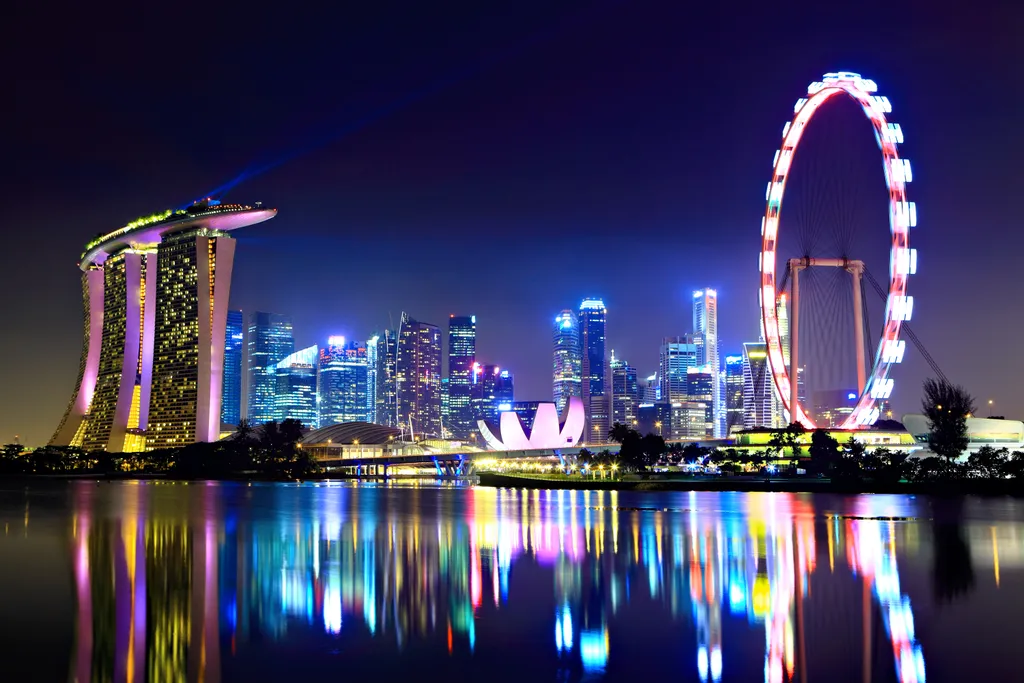 Singapore Flyer legmagasabb óriáskerék 