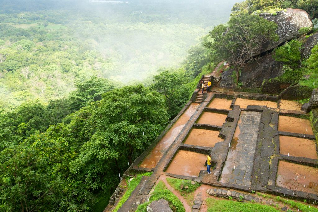 Szigirija, Sigirya, Oroszlán szikla, Srí Lanka 