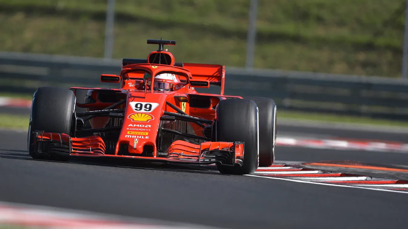 F1-es teszt a Hungaroringen, 1. nap, Antonio Giovinazzi, Scuderia Ferrari 
