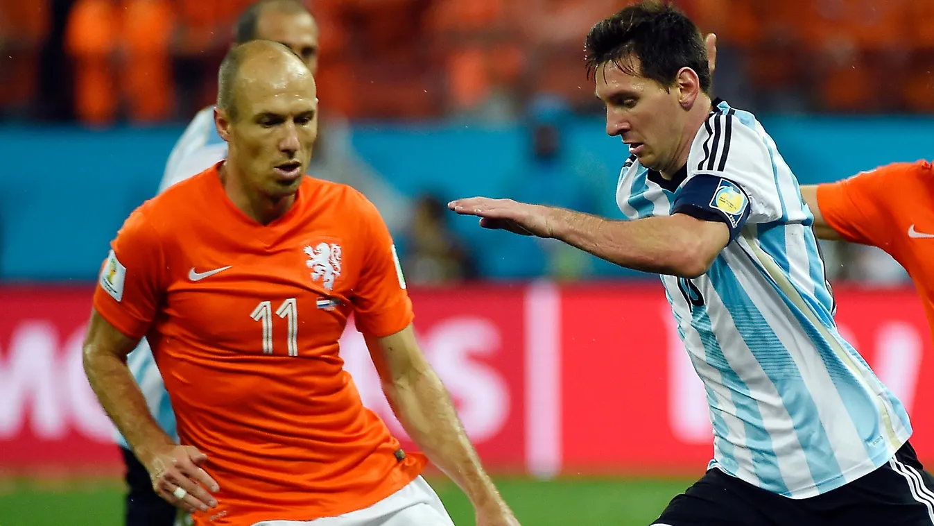 Robben, Messi 