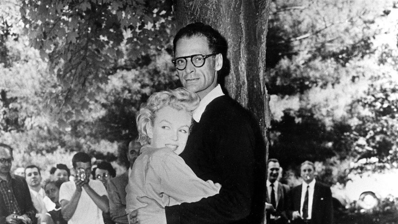 Marilyn Monroe és Arthur Miller 