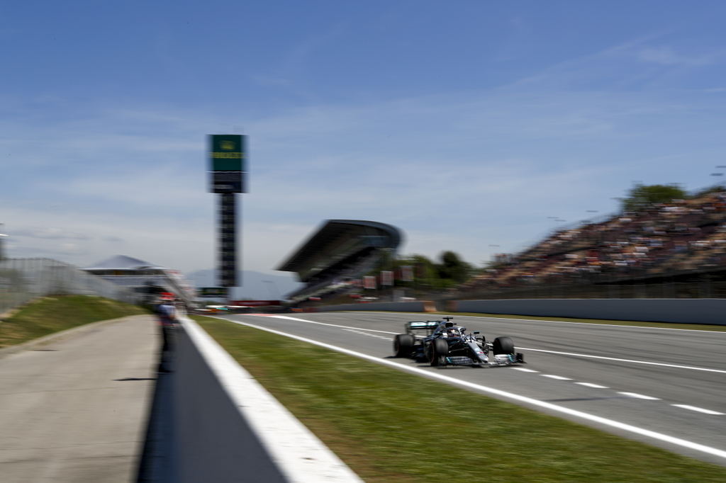 Forma-1, Spanyol Nagydíj, péntek, Lewis Hamilton, Mercedes-AMG Petronas 