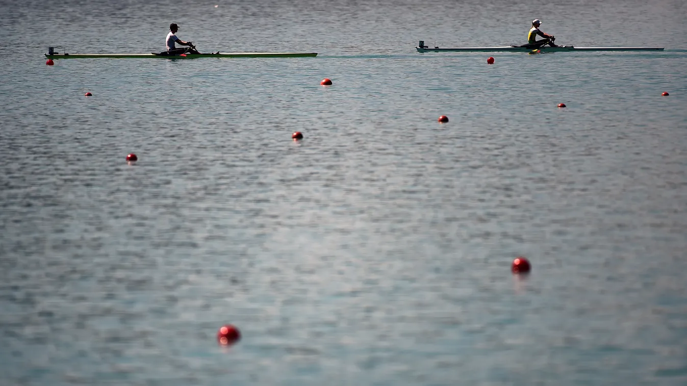 Horizontal ROWING PLAN D'EAU GENERAL VIEW WORLD CHAMPIONSHIP 