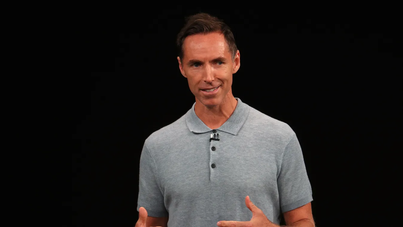 FILE -   Steve Nash Named As Coach of The Brooklyn Nets Apple Debuts Latest Products GettyImageRank2 EVENT Basketball Player NBA California Finance and Economy Cupertino Steve Jobs Theater Apple Park ATHLETE Basketball - Sport Steve Nash - Basketball Play